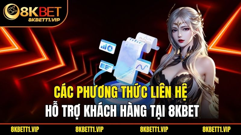 Các phương thức liên hệ hỗ trợ khách hàng tại 8KBET