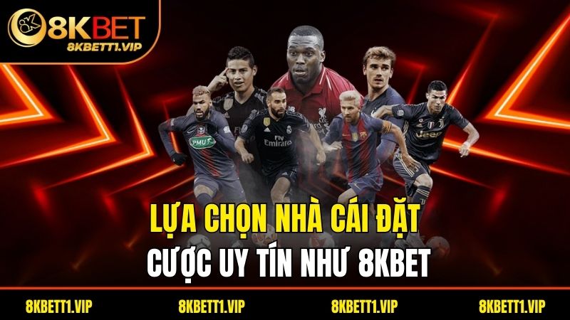 Lựa chọn nhà cái đặt cược uy tín như 8kbet